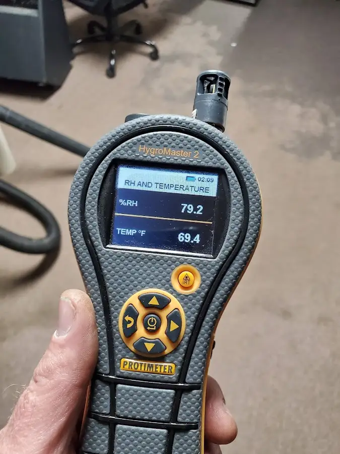 Moisture meter humidity assessment for Mold Remediation & Removal in Huntington Woods